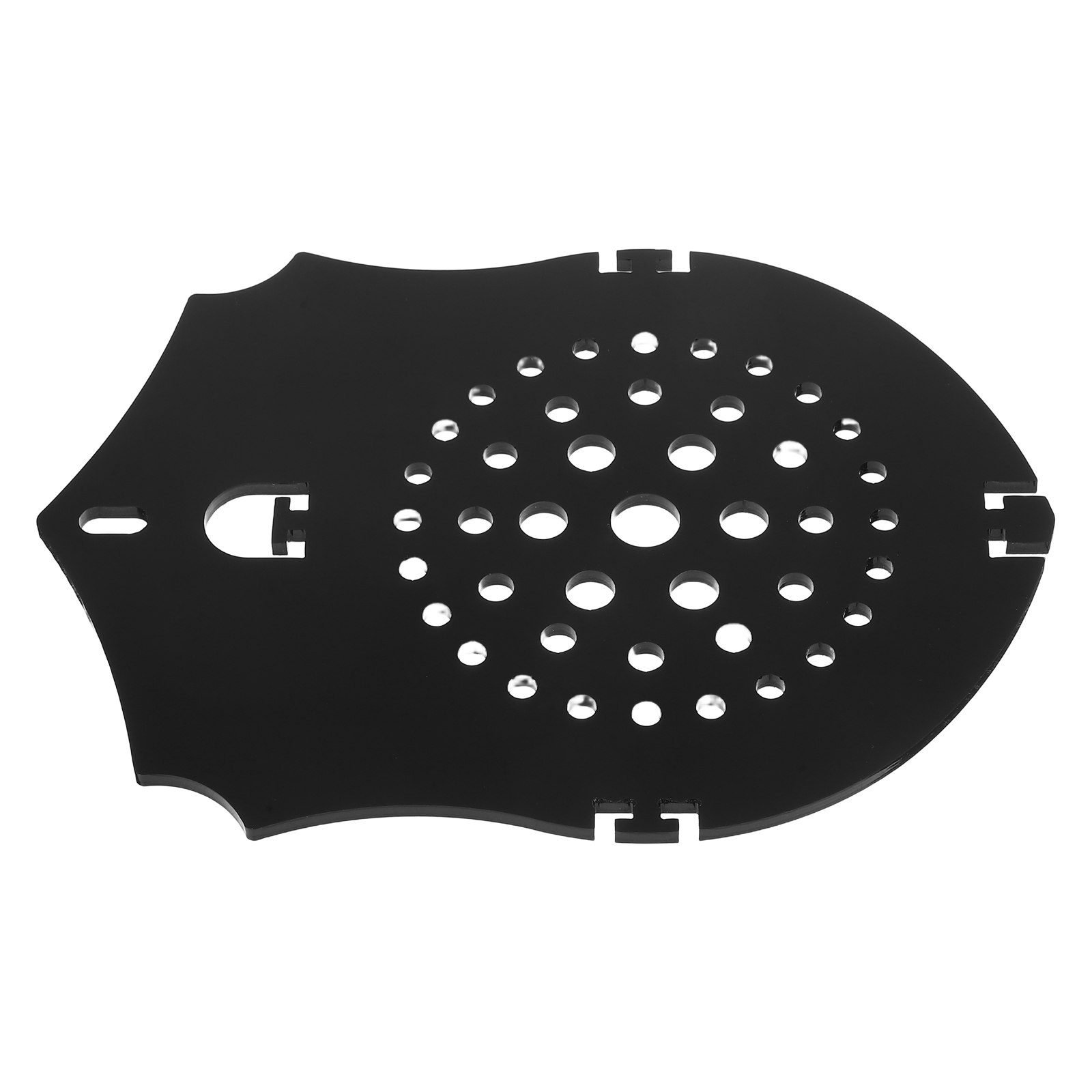 Vertical Planter - Matzwarte acryl plantenbak in de vorm