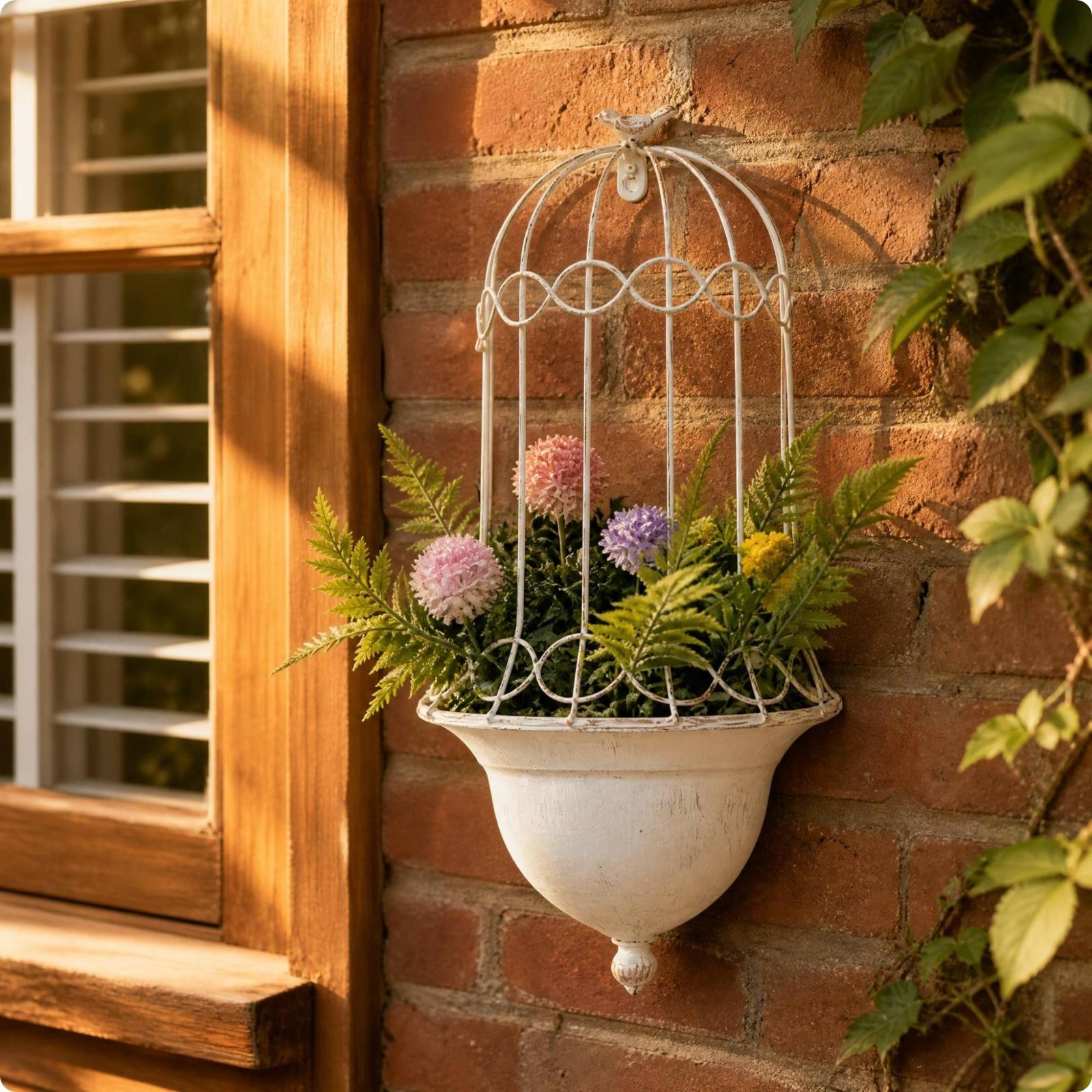 Wandplantenbak, ijzeren vogelk - Vertical Planter recensie en prijs