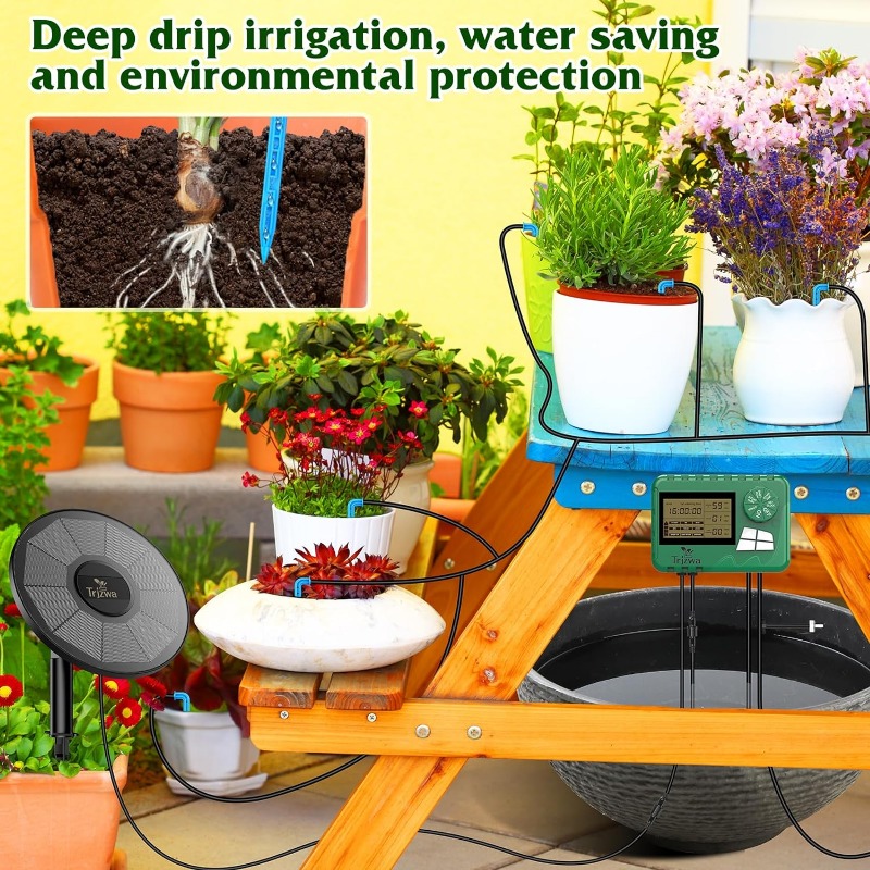 Solar Irrigatie Apparatuur Kas - Self Watering Planter recensie en prijs