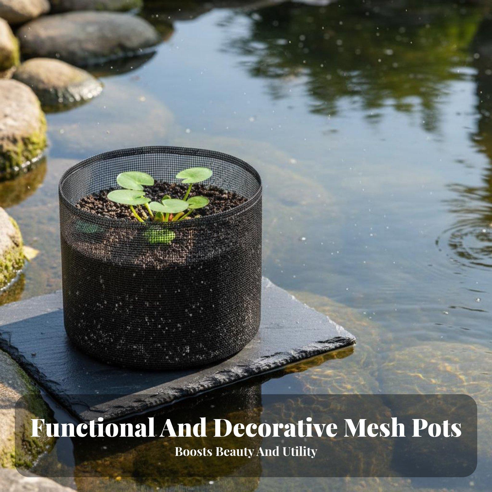 4-delige waterlelie plantenpot - Grow Bag recensie en prijs
