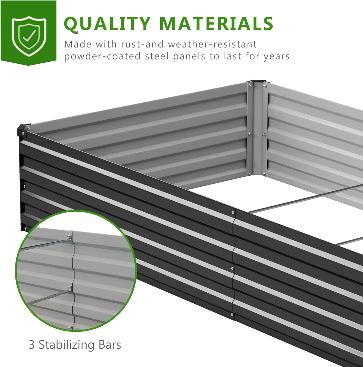 2 stuks 10x3x1ft gegalvaniseer - Raised Garden Bed recensie en prijs