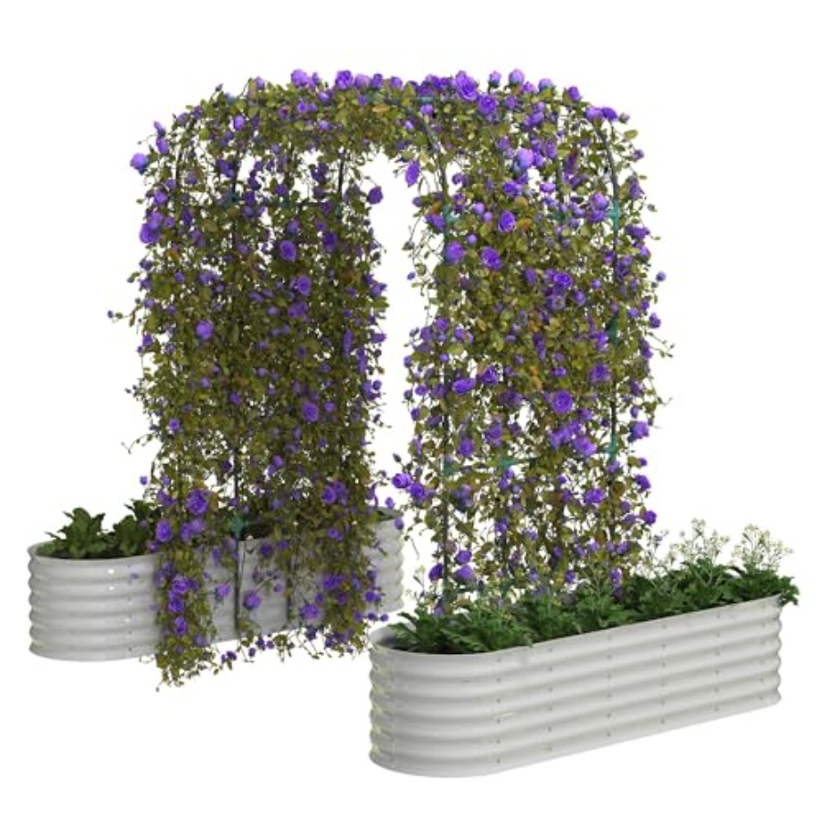 96 cm hoge gegalvaniseerde ver - Raised Garden Bed recensie en prijs