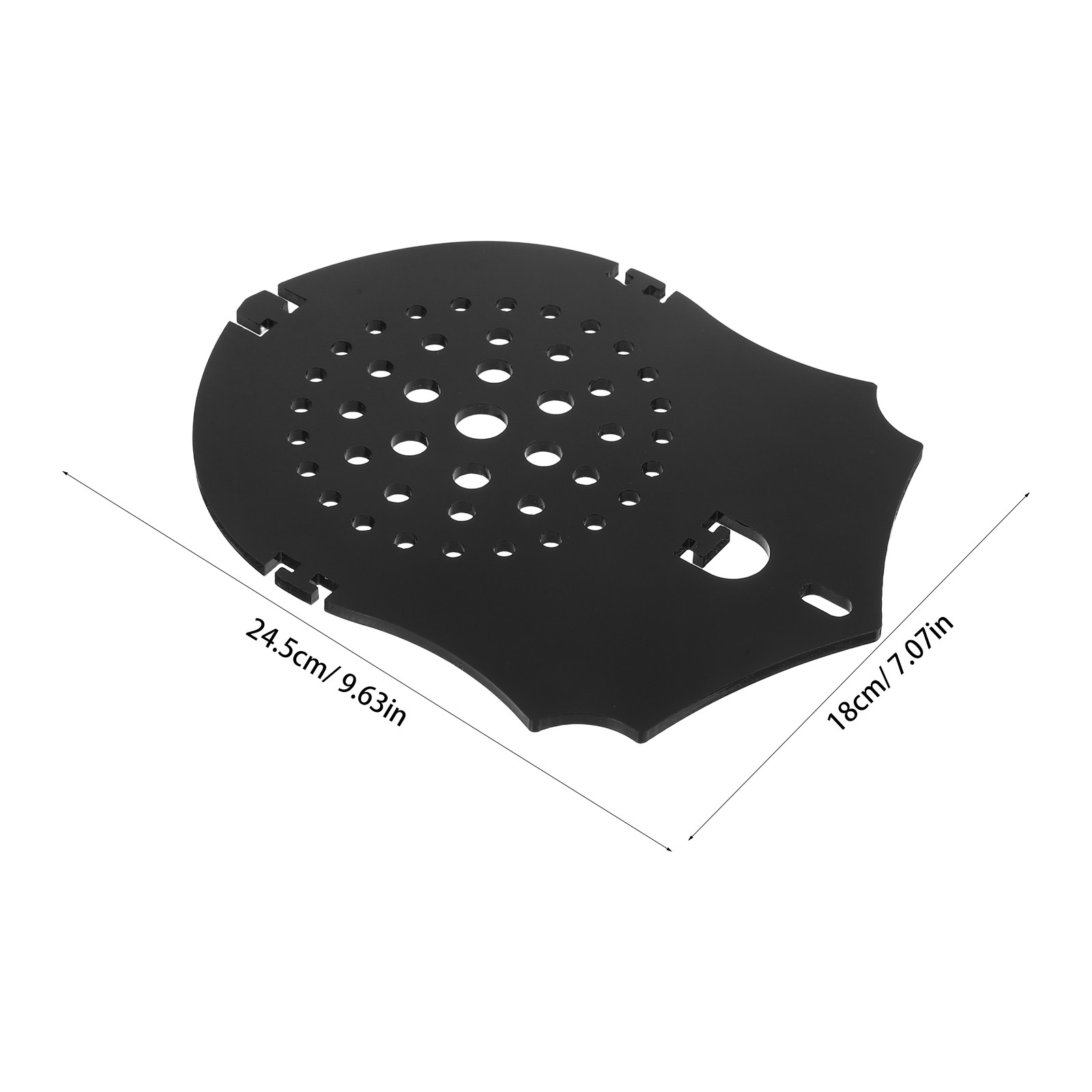 Matzwarte acryl plantenbak in  - Vertical Planter recensie en prijs