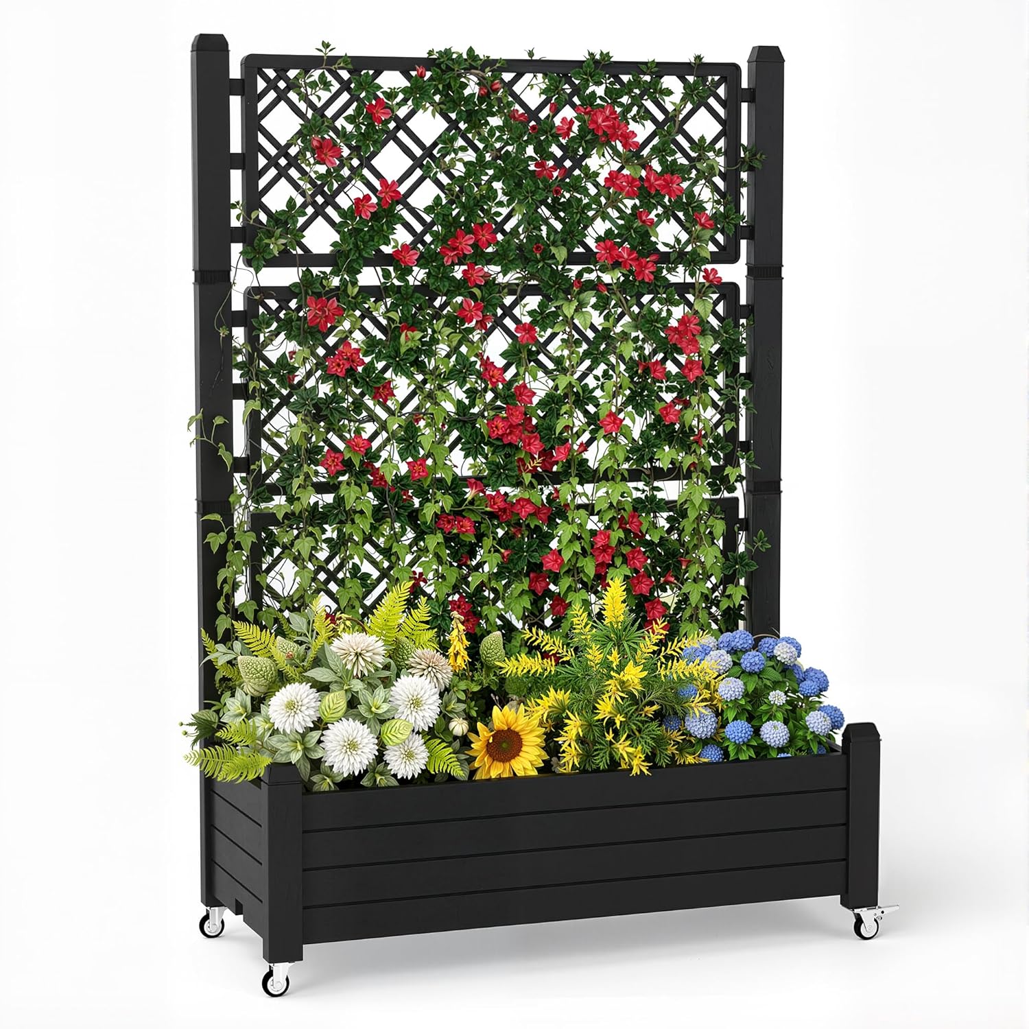 Verhoogde moestuinbak met perg - Self Watering Planter recensie en prijs