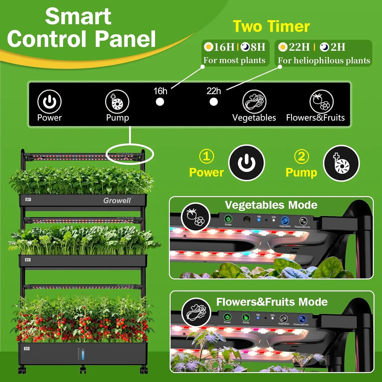 Groot hydrocultuur kweeksystee - Indoor Herb Garden recensie en prijs