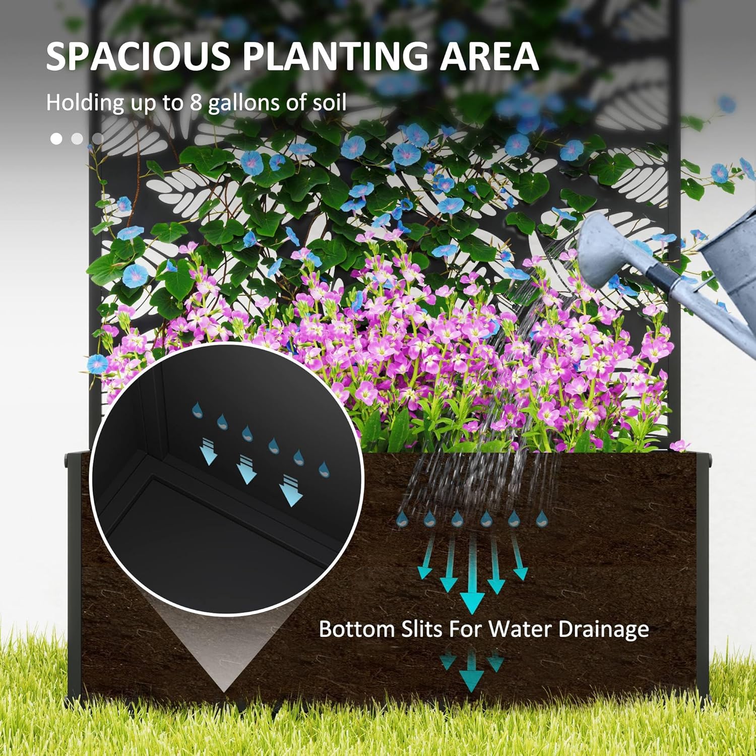 Metalen verhoogde plantenbak m - Raised Garden Bed recensie en prijs